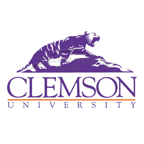 Customs Clemson Tigers Iron-on Transfers (Wall Stickers)NO.4151